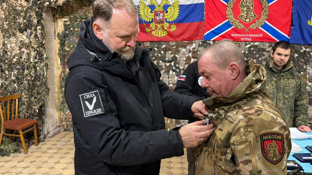 ВРУЧЕНИЯ МЕДАЛЕЙ «ОТЕЦ СОЛДАТА» НА ПЕРЕДОВОЙ ВРУЧЕНИЯ МЕДАЛЕЙ «ОТЕЦ СОЛДАТА» НА ПЕРЕДОВОЙ