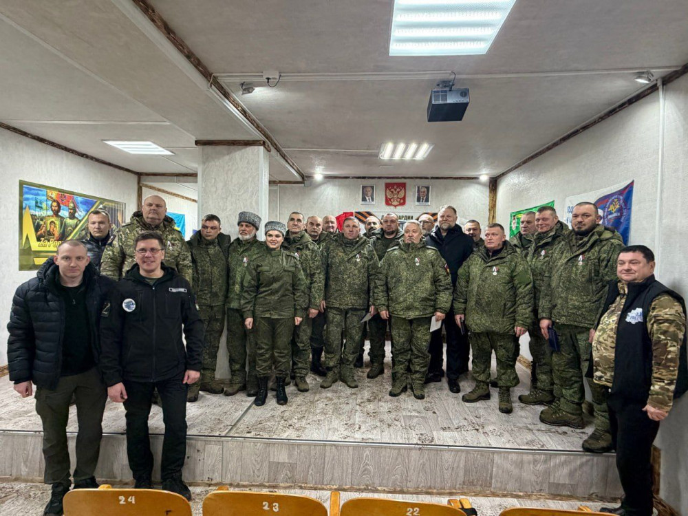 ВРУЧЕНИЯ МЕДАЛЕЙ «ОТЕЦ СОЛДАТА» НА ПЕРЕДОВОЙ ВРУЧЕНИЯ МЕДАЛЕЙ «ОТЕЦ СОЛДАТА» НА ПЕРЕДОВОЙ