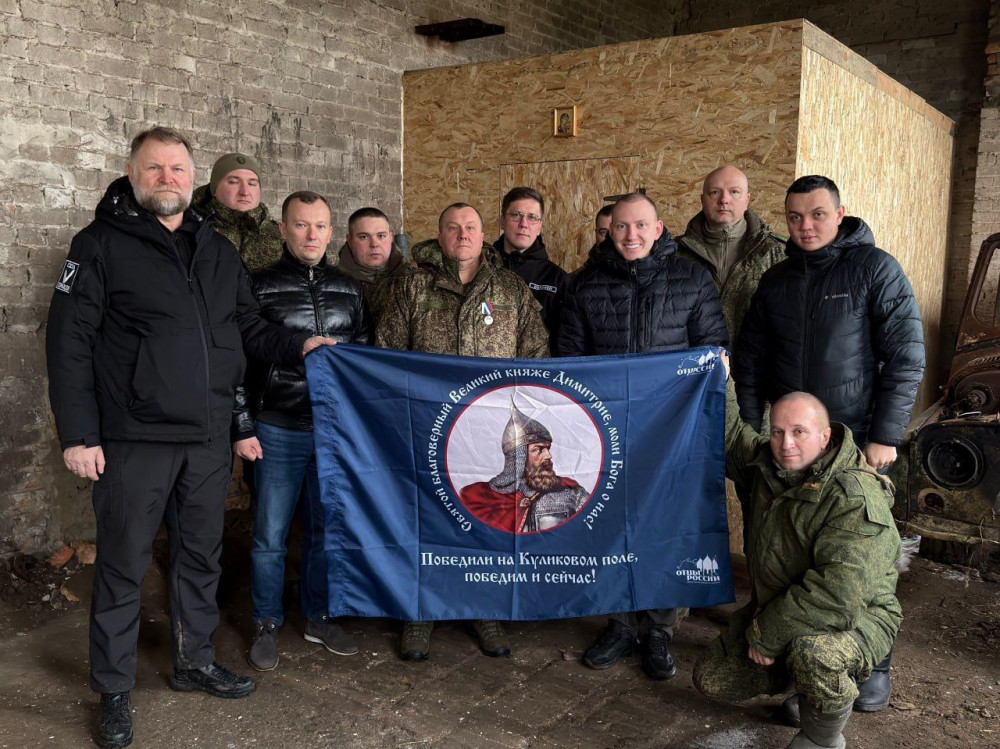 ВРУЧЕНИЯ МЕДАЛЕЙ «ОТЕЦ СОЛДАТА» НА ПЕРЕДОВОЙ ВРУЧЕНИЯ МЕДАЛЕЙ «ОТЕЦ СОЛДАТА» НА ПЕРЕДОВОЙ