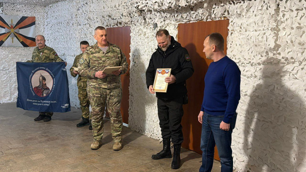 ВРУЧЕНИЯ МЕДАЛЕЙ «ОТЕЦ СОЛДАТА» НА ПЕРЕДОВОЙ ВРУЧЕНИЯ МЕДАЛЕЙ «ОТЕЦ СОЛДАТА» НА ПЕРЕДОВОЙ