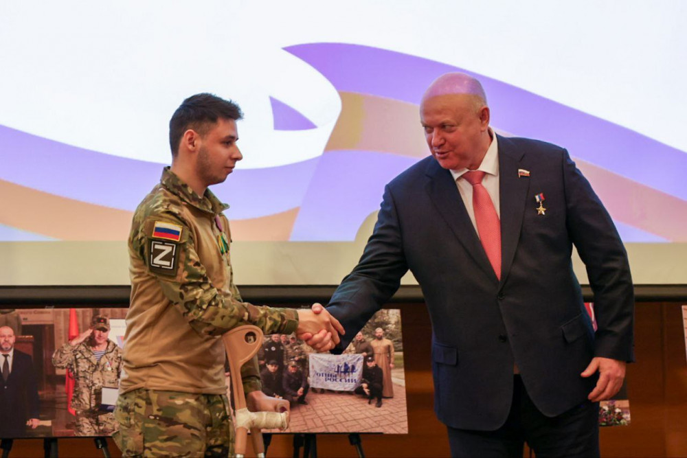 ТОРЖЕСТВЕННАЯ ЦЕРЕМОНИЯ ВРУЧЕНИЯ МЕДАЛЕЙ «ОТЕЦ СОЛДАТА» В ГОСУДАРСТВЕННОЙ ДУМЕ ФЕДЕРАЛЬНОГО СОБРАНИЯ РОССИЙСКОЙ ФЕДЕРАЦИИ ТОРЖЕСТВЕННАЯ ЦЕРЕМОНИЯ ВРУЧЕНИЯ МЕДАЛЕЙ «ОТЕЦ СОЛДАТА» В ГОСУДАРСТВЕННОЙ ДУМЕ ФЕДЕРАЛЬНОГО СОБРАНИЯ РОССИЙСКОЙ ФЕДЕРАЦИИ